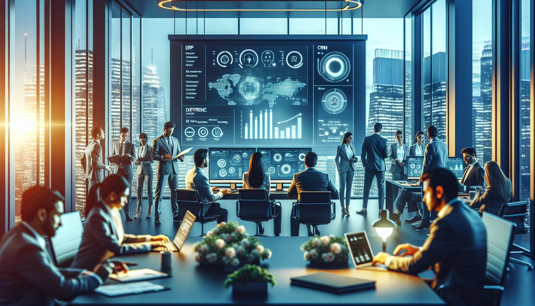 В чем разница между ERP и CRM системами? Сравнение 2026 + таблица