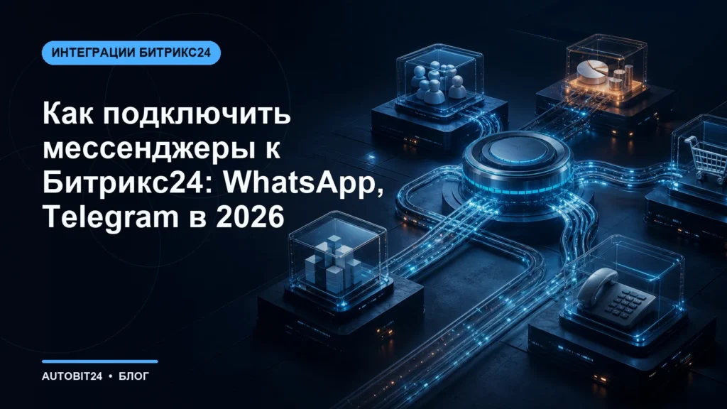 Как подключить мессенджеры к Битрикс24: WhatsApp, Telegram в 2026