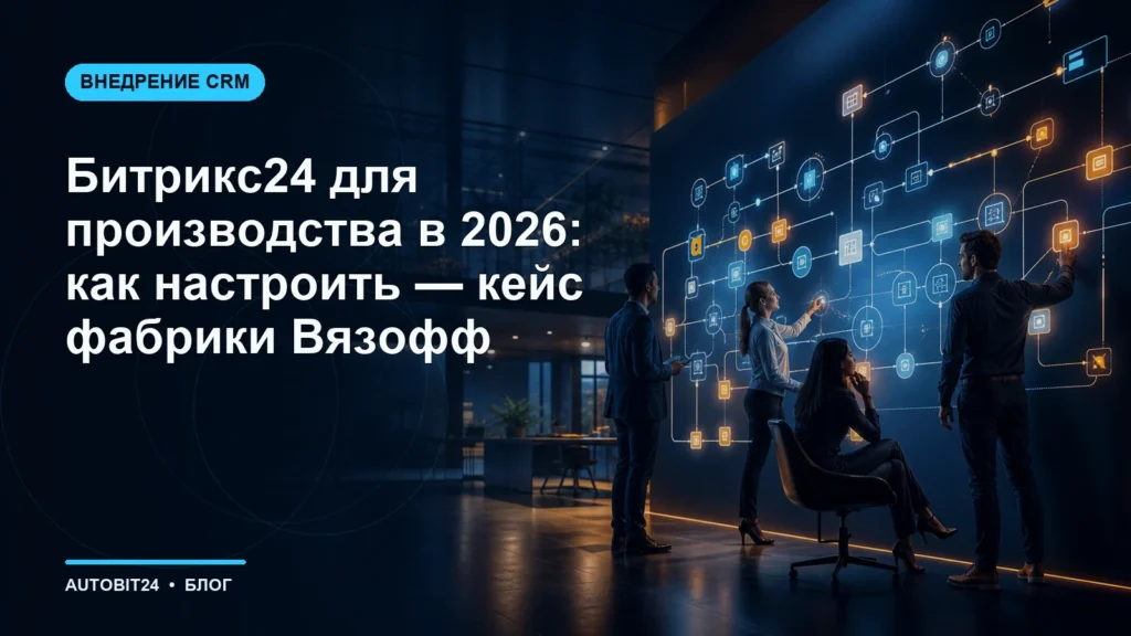 Битрикс24 для производства в 2026: как настроить — кейс фабрики Вязофф