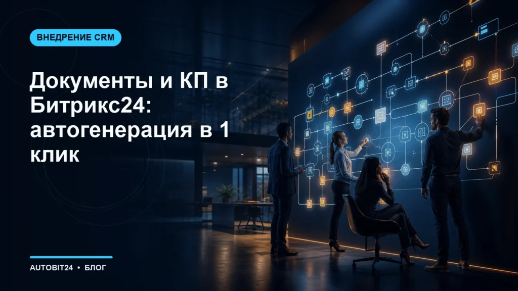 Документы и КП в Битрикс24: автогенерация в 1 клик