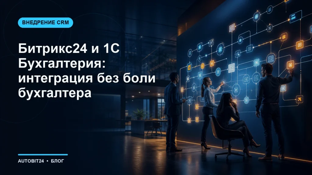 Битрикс24 и 1С Бухгалтерия: интеграция без боли бухгалтера