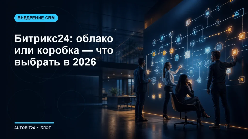 Битрикс24: облако или коробка — что выбрать в 2026