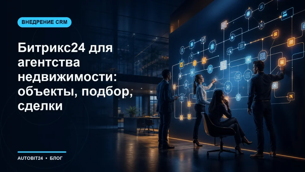 Битрикс24 для агентства недвижимости: объекты, подбор, сделки