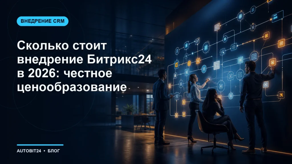 Сколько стоит внедрение Битрикс24 в 2026: честное ценообразование