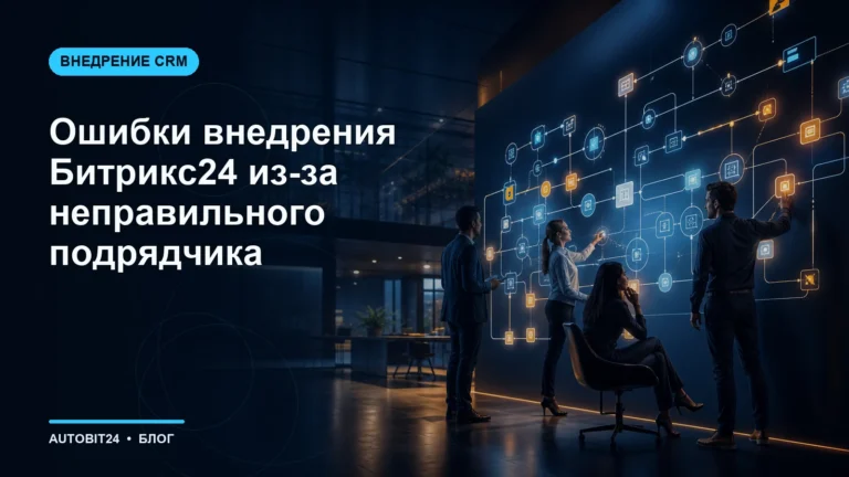 Ошибки внедрения Битрикс24 из-за неправильного подрядчика