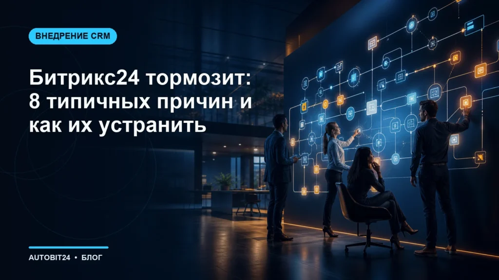 Битрикс24 тормозит: 8 типичных причин и как их устранить