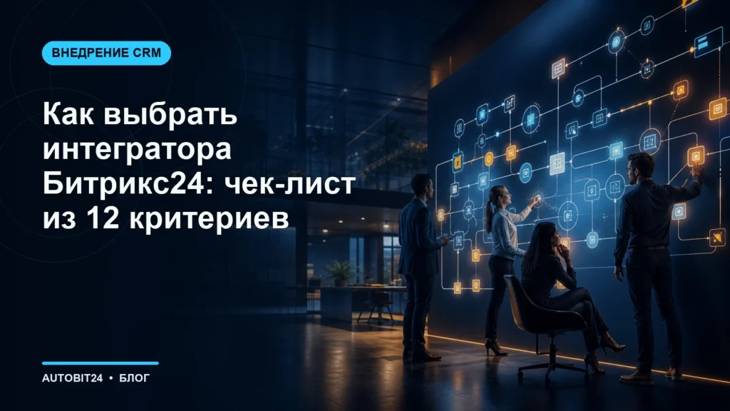 Как выбрать интегратора Битрикс24: чек-лист из 12 критериев