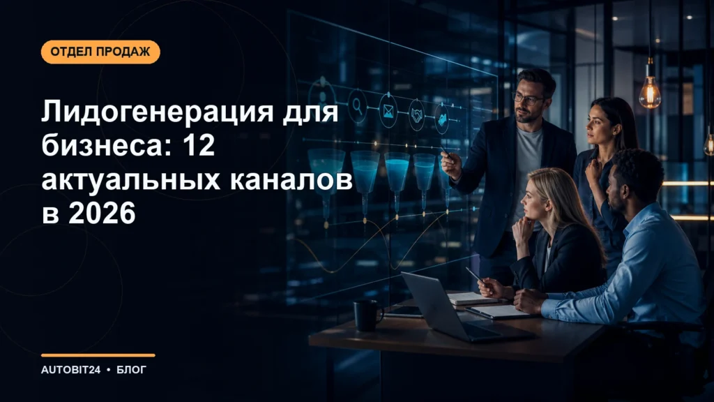 Лидогенерация для бизнеса: 12 актуальных каналов в 2026