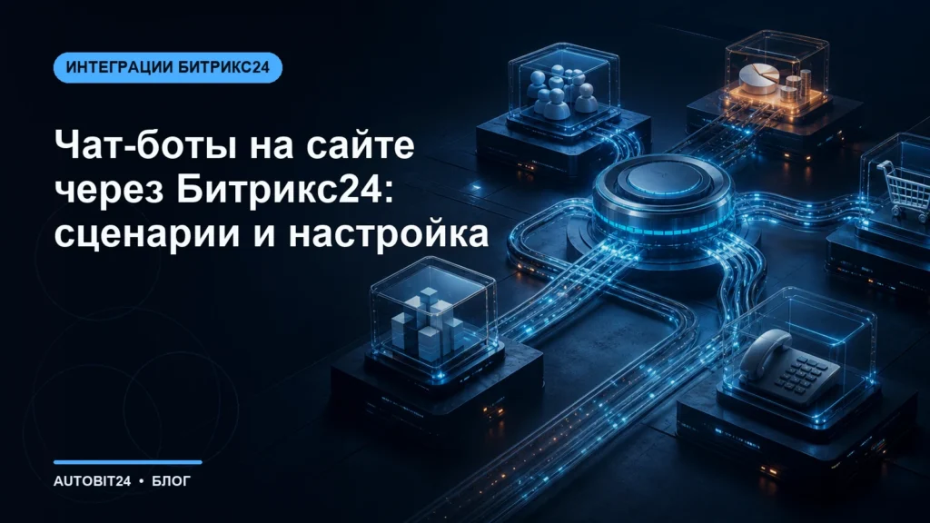Чат-боты на сайте через Битрикс24: сценарии и настройка