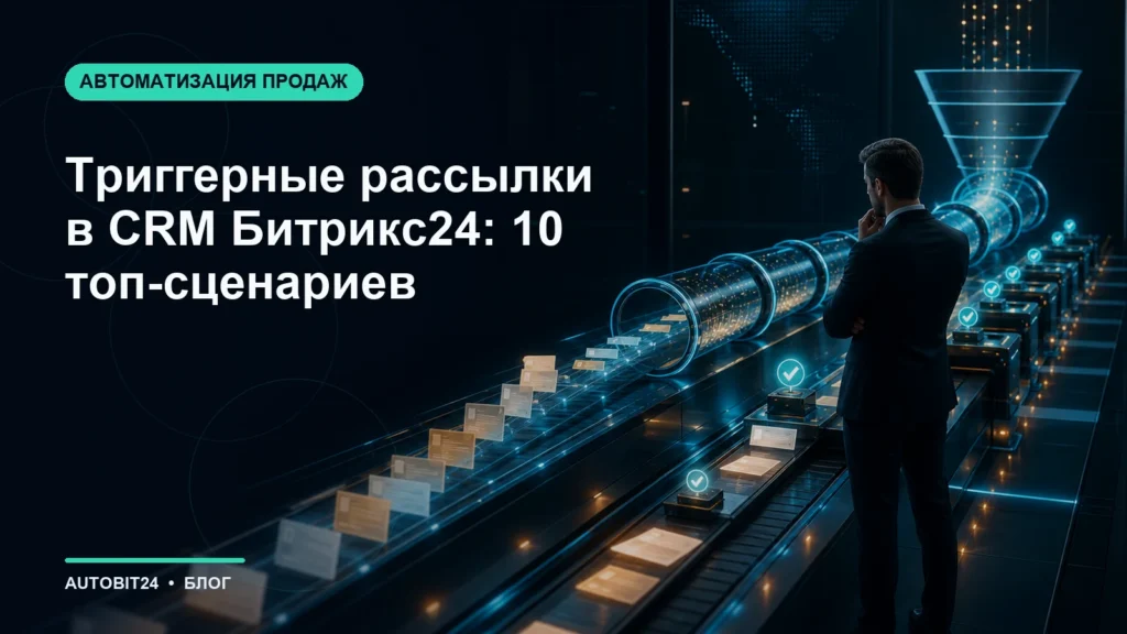 Триггерные рассылки в CRM Битрикс24: 10 топ-сценариев