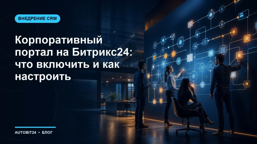 Корпоративный портал на Битрикс24: что включить и как настроить