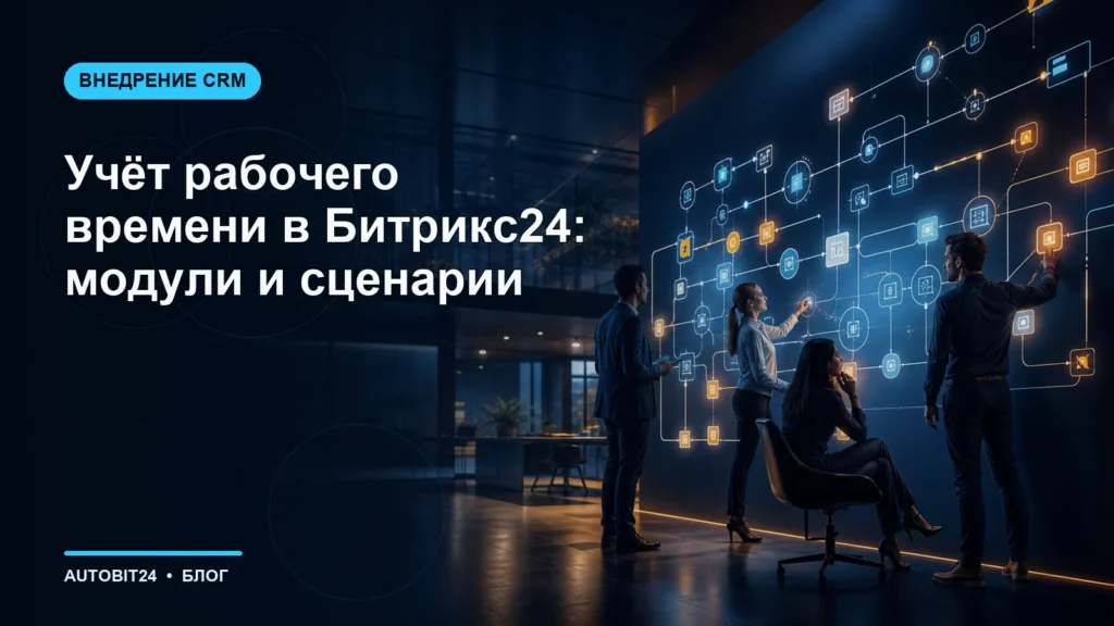 Учёт рабочего времени в Битрикс24: модули и сценарии