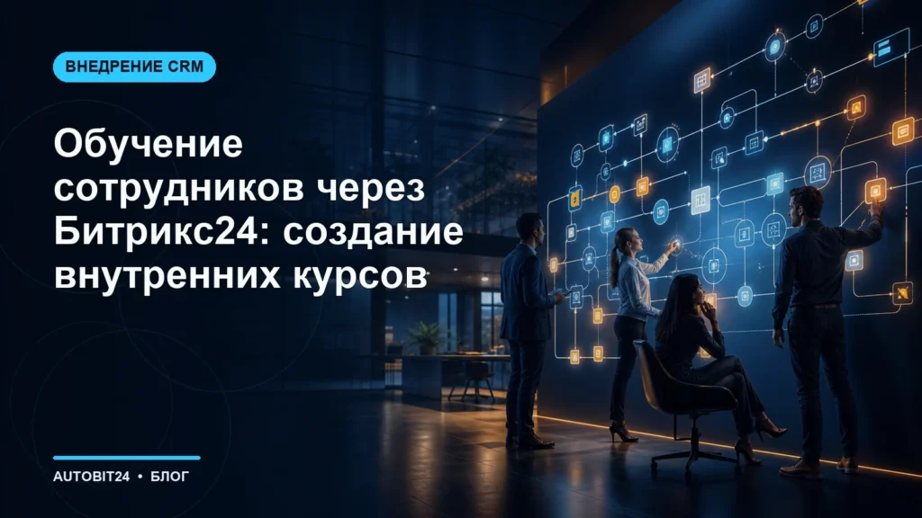 Обучение сотрудников через Битрикс24: создание внутренних курсов