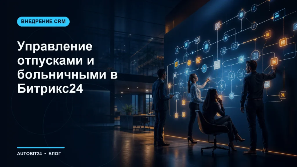 Управление отпусками и больничными в Битрикс24