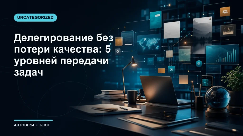 Делегирование без потери качества: 5 уровней передачи задач