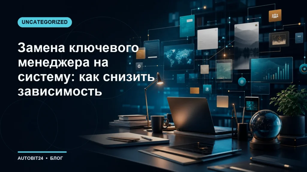 Замена ключевого менеджера на систему: как снизить зависимость