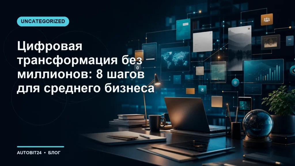 Цифровая трансформация без миллионов: 8 шагов для среднего бизнеса