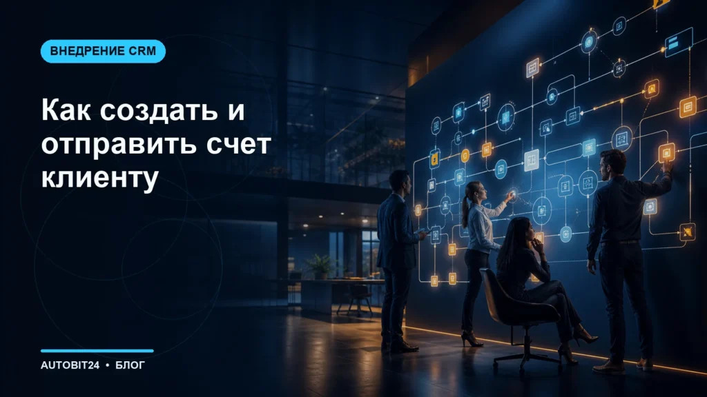 Как создать и отправить счет клиенту