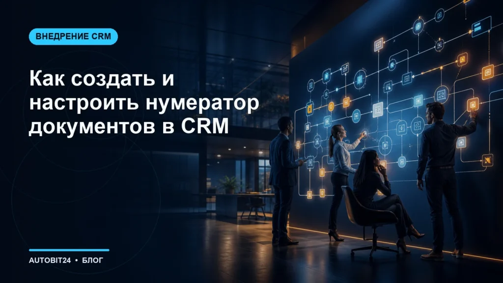 Как создать и настроить нумератор документов в CRM