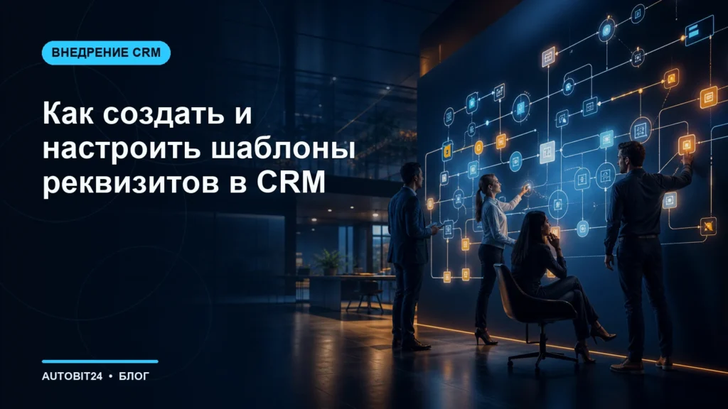 Как создать и настроить шаблоны реквизитов в CRM