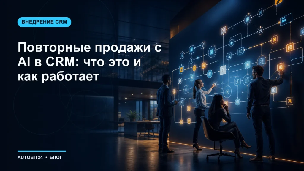 Повторные продажи с AI в CRM: что это и как работает