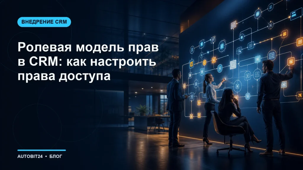 Ролевая модель прав в CRM: как настроить права доступа