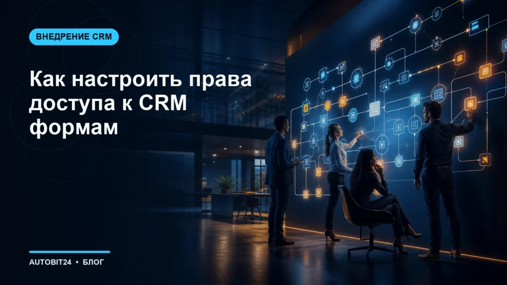 Как настроить права доступа к CRM формам