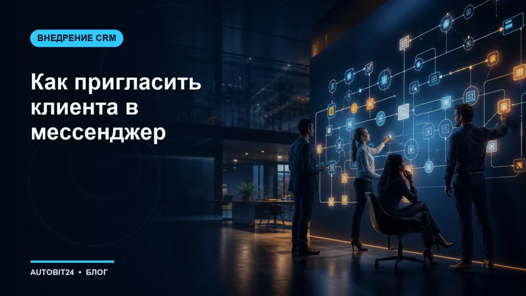 Как пригласить клиента в мессенджер
