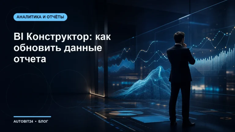 BI Конструктор: как обновить данные отчета