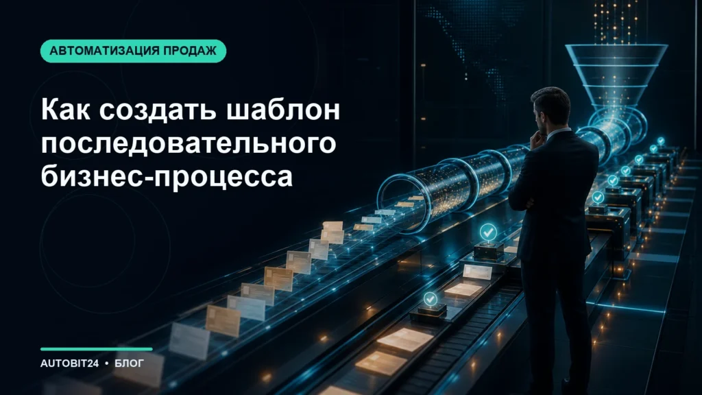Как создать шаблон последовательного бизнес-процесса