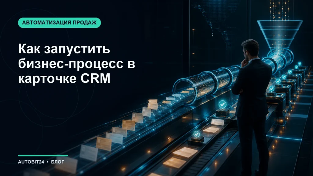 Как запустить бизнес-процесс в карточке CRM