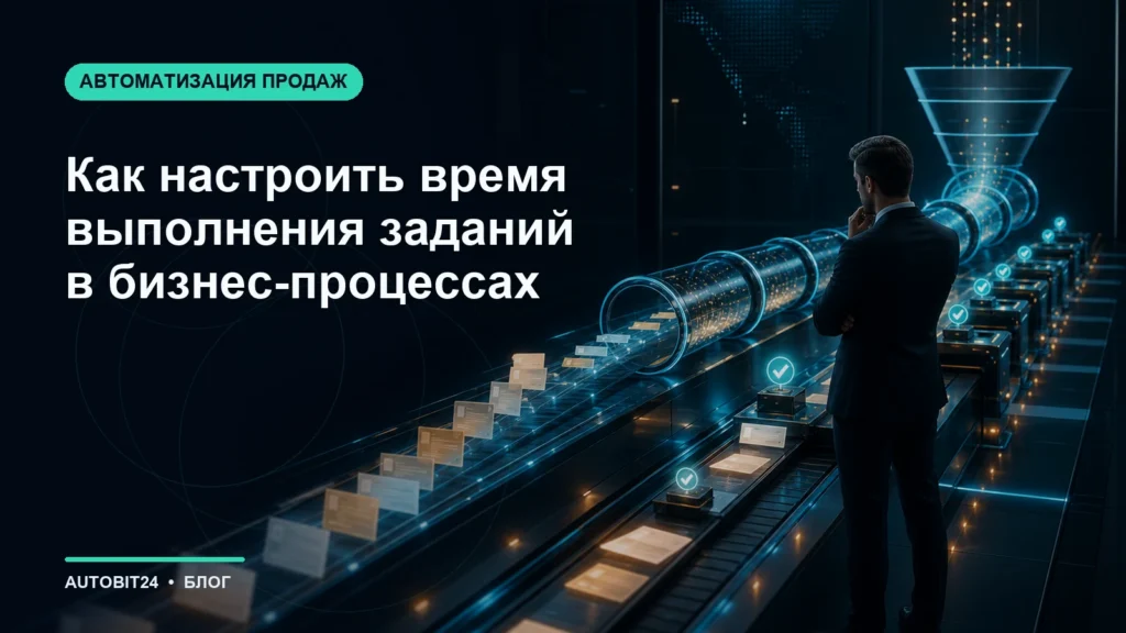 Как настроить время выполнения заданий в бизнес-процессах
