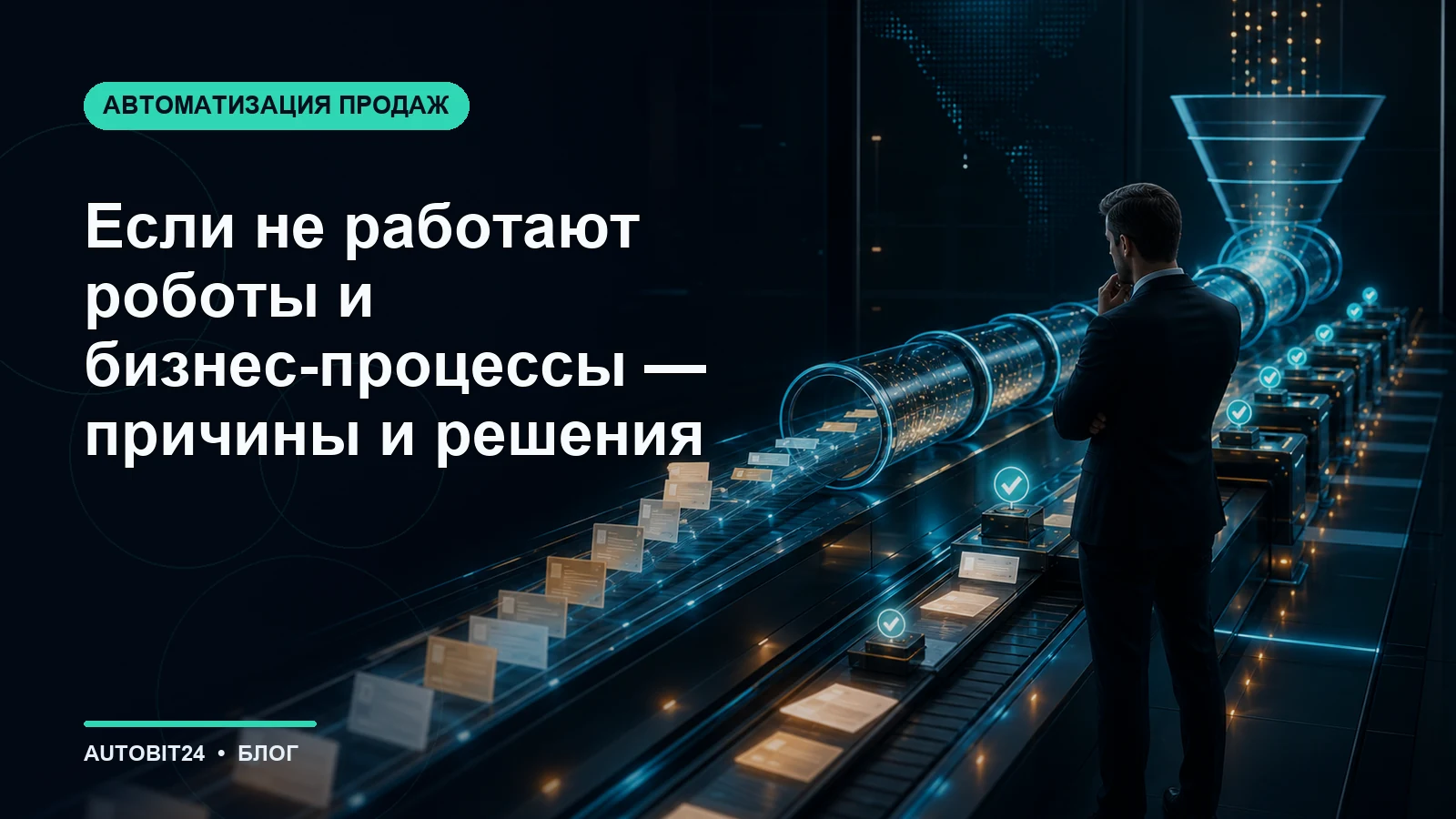 Если не работают роботы и бизнес-процессы — причины и решения