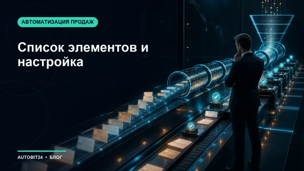 Список элементов и настройка