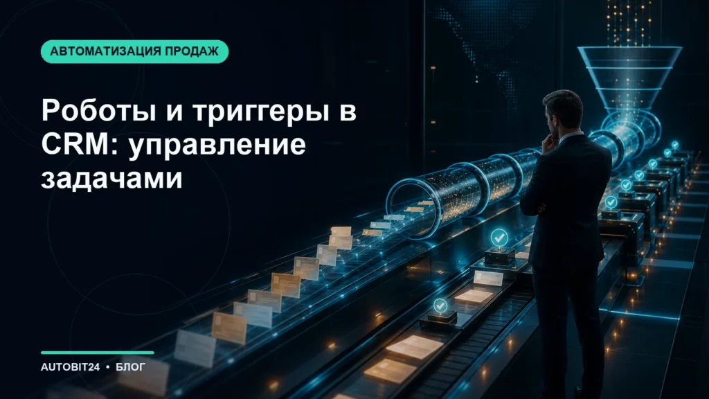 Роботы и триггеры в CRM: управление задачами