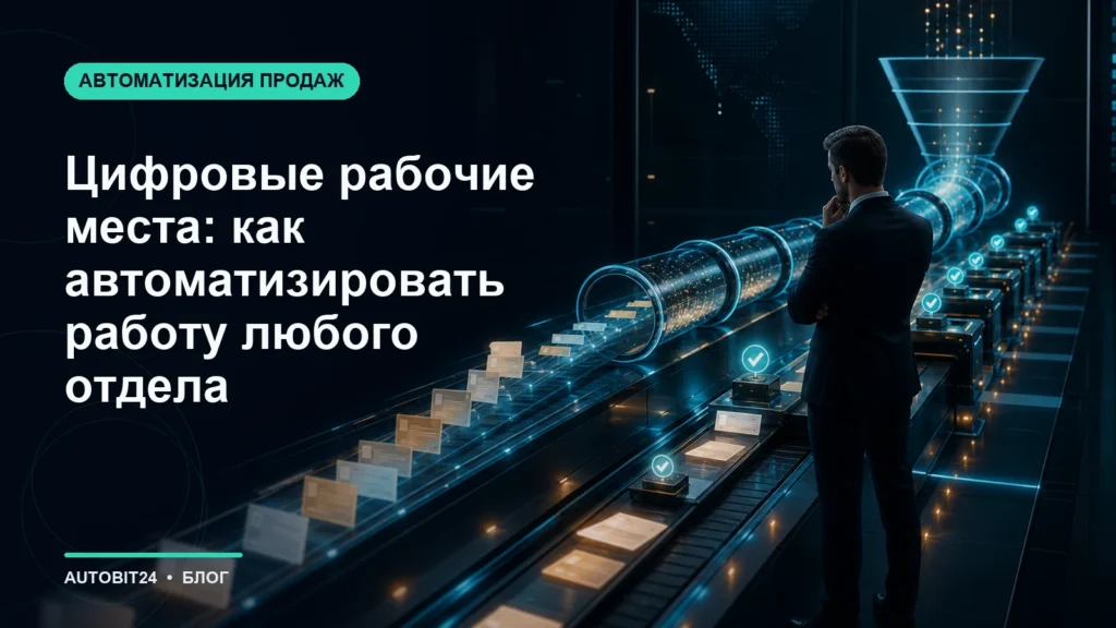 Цифровые рабочие места: как автоматизировать работу любого отдела