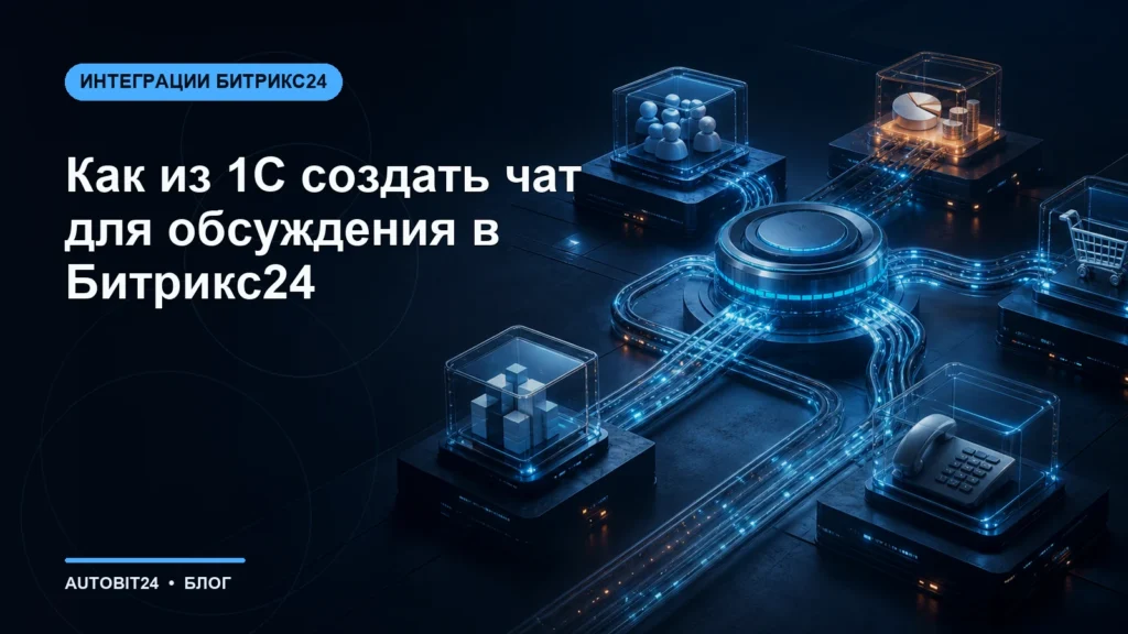 Как из 1С создать чат для обсуждения в Битрикс24