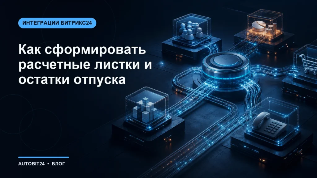 Как сформировать расчетные листки и остатки отпуска