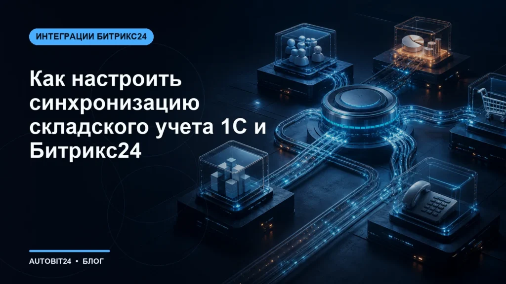 Как настроить синхронизацию складского учета 1С и Битрикс24