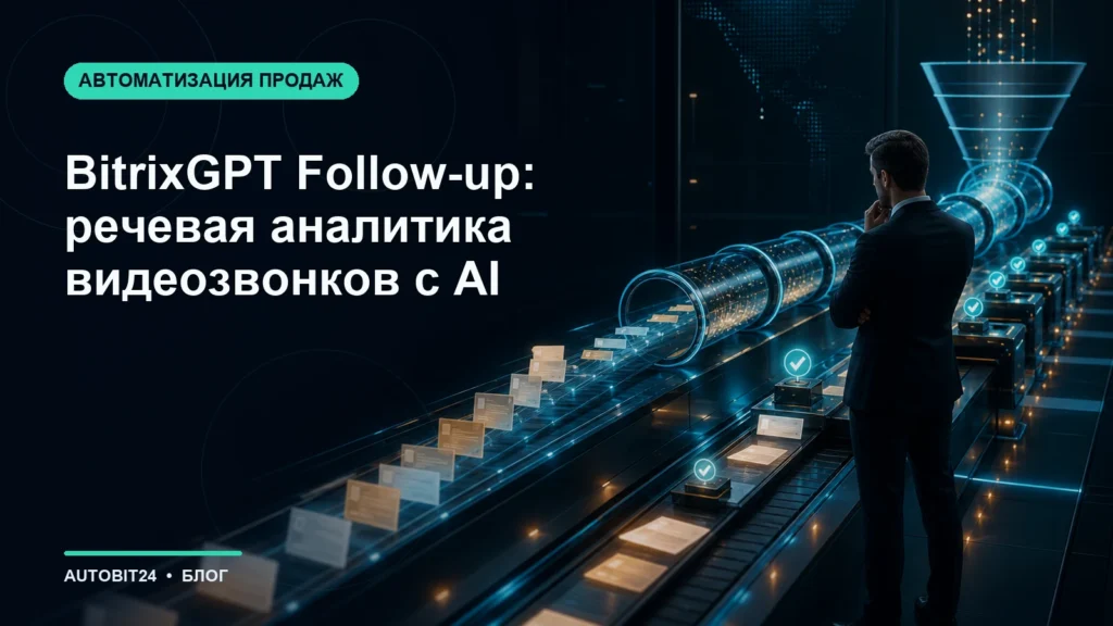 BitrixGPT Follow-up: речевая аналитика видеозвонков с AI