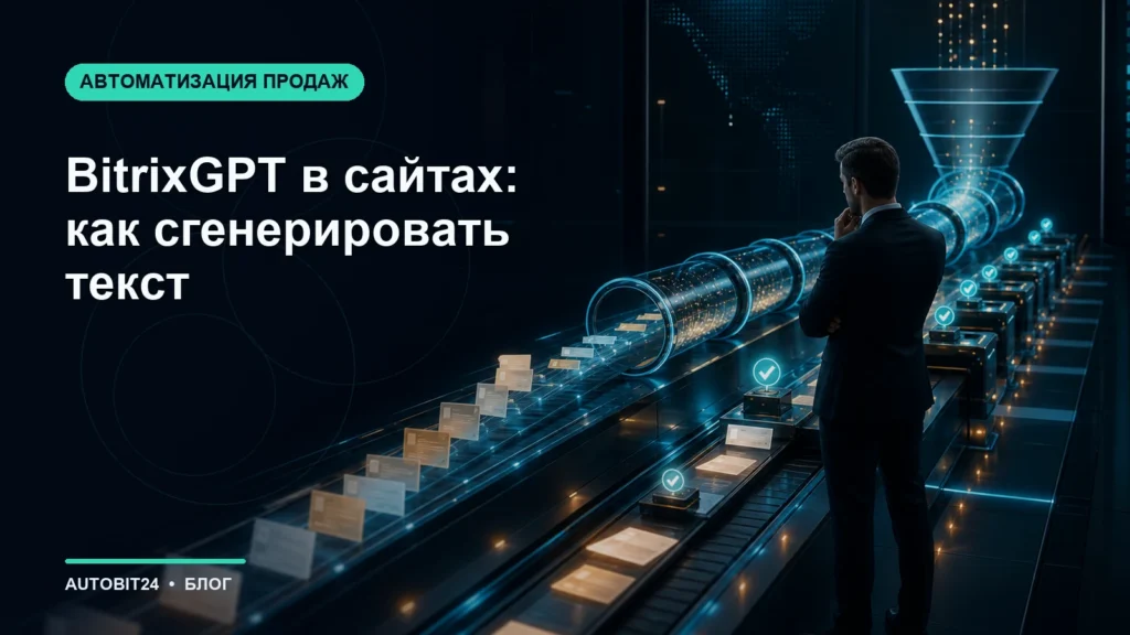 BitrixGPT в сайтах: как сгенерировать текст