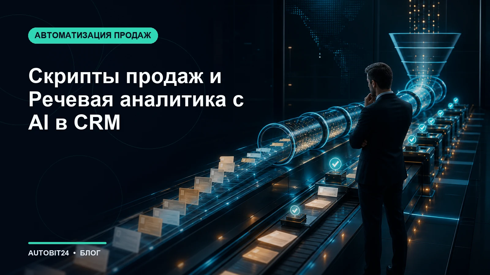 Скрипты продаж и Речевая аналитика с AI в CRM
