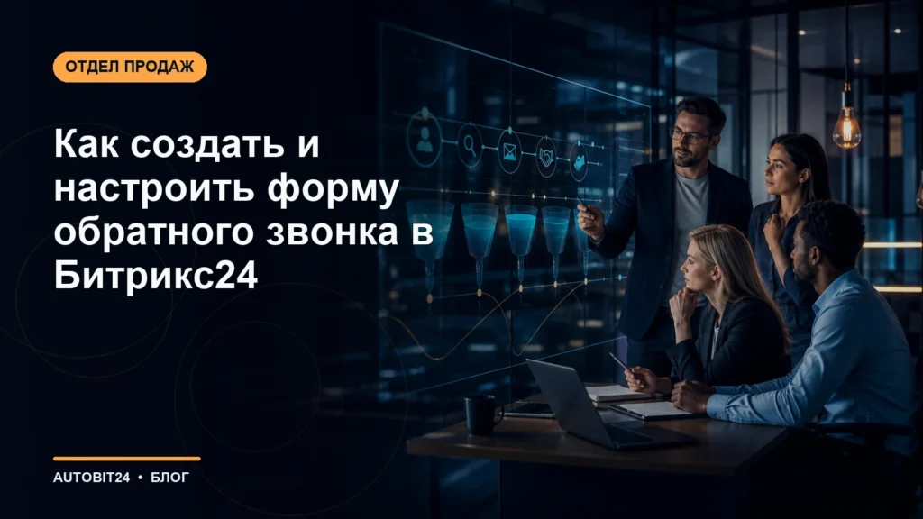 Как создать и настроить форму обратного звонка в Битрикс24