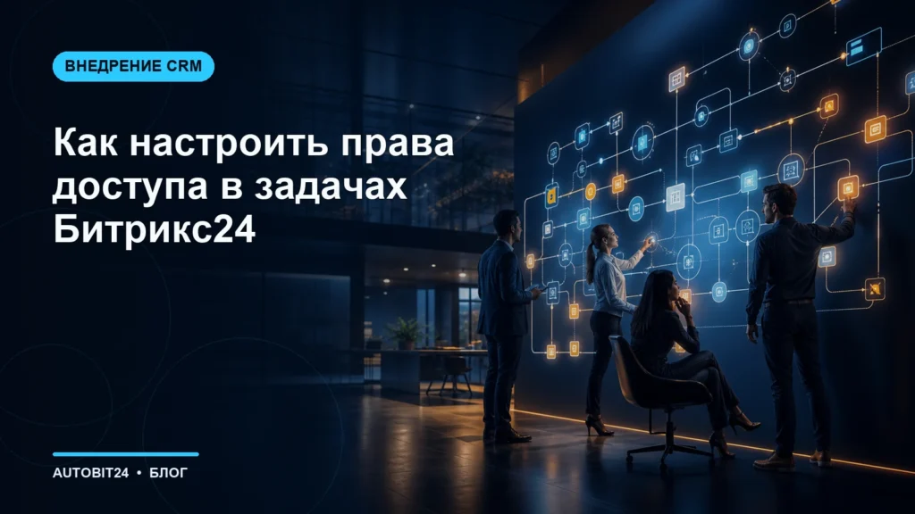Как настроить права доступа в задачах Битрикс24