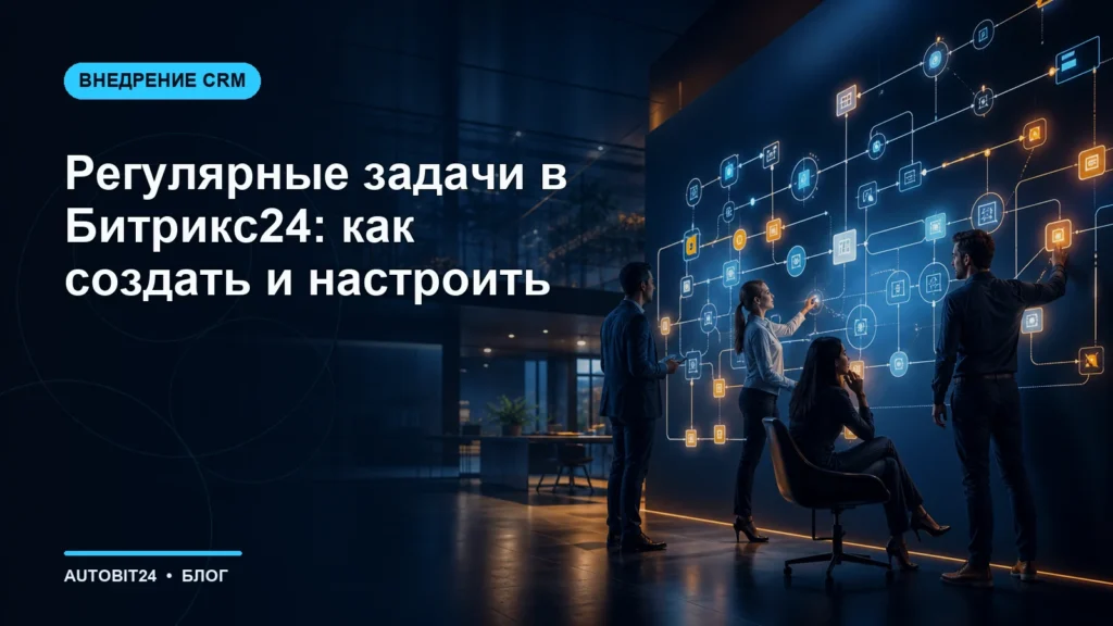 Регулярные задачи в Битрикс24: как создать и настроить