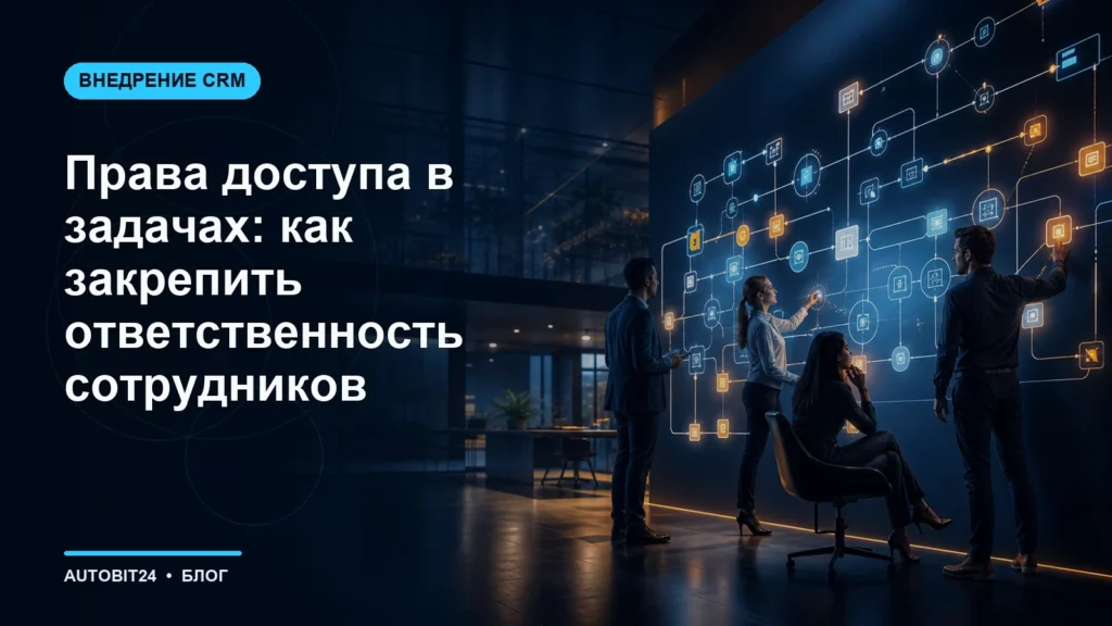 Права доступа в задачах: как закрепить ответственность сотрудников