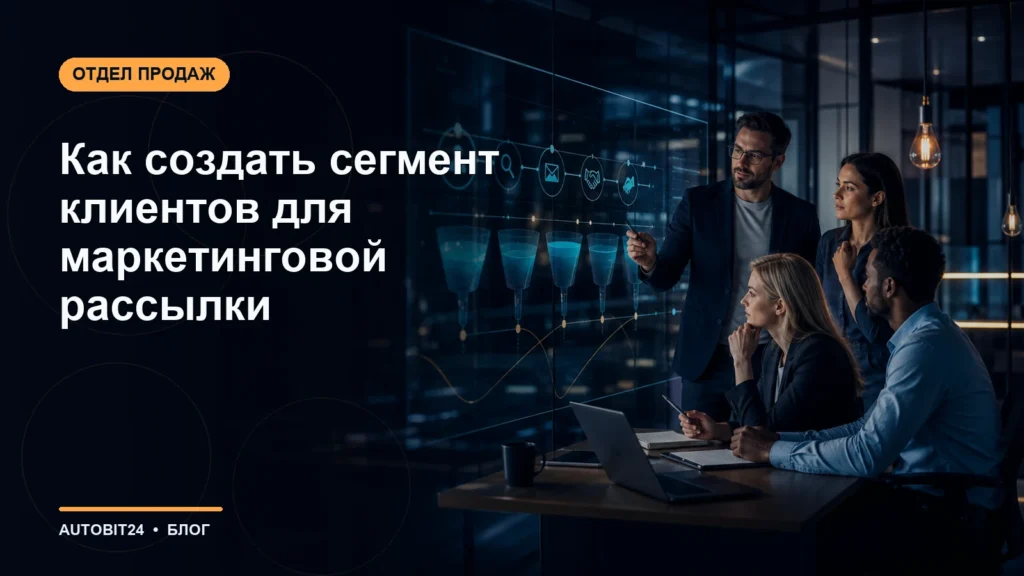 Как создать сегмент клиентов для маркетинговой рассылки