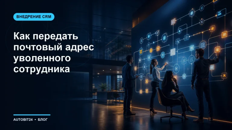 Как передать почтовый адрес уволенного сотрудника