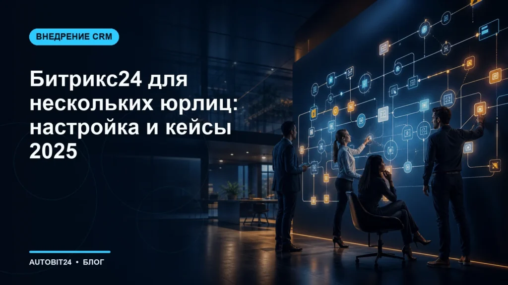 Битрикс24 для нескольких юрлиц: настройка и кейсы 2025