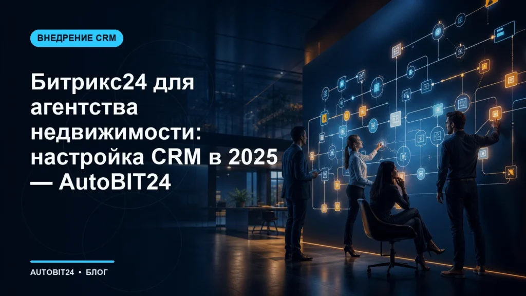 Битрикс24 для агентства недвижимости: настройка CRM в 2025 | AutoBIT24